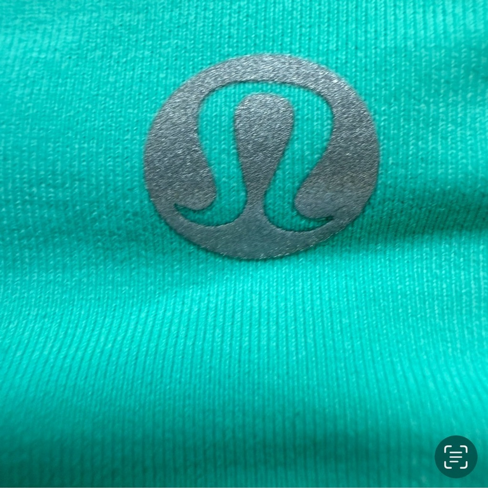 Lululemon Turquoise Teal Energy Sports Bra Size 4 Activewear Athleisure Workout - Picture 4 of 6